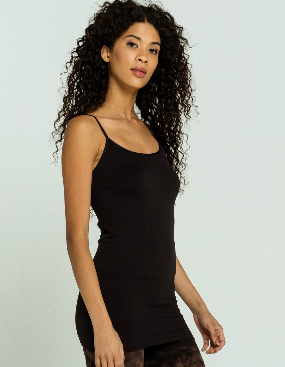 FULL TILT Seamless Womens Cami - BLACK - ONE SIZE | Tillys