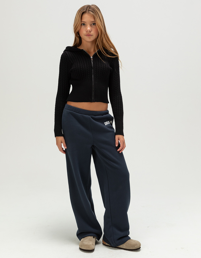 FULL TILT Cable Girls Zip-Up Hoodie image number 4