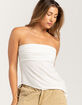 BDG Urban Outfitters Asymmetrical Bandeau Womens Top image number 1