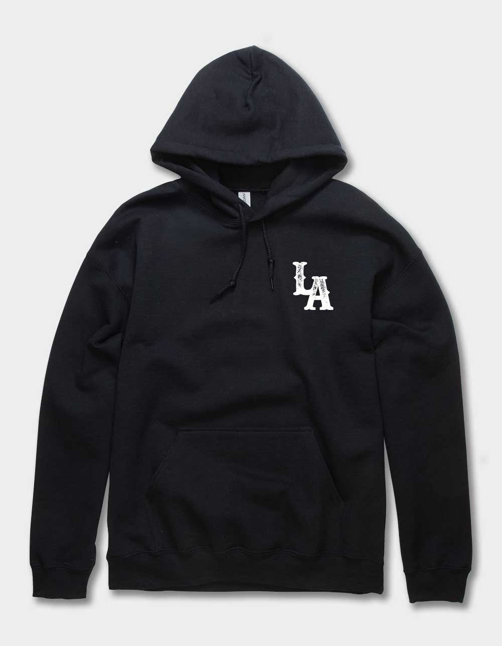 LOS ANGELES Logo Unisex Hoodie - BLACK | Tillys