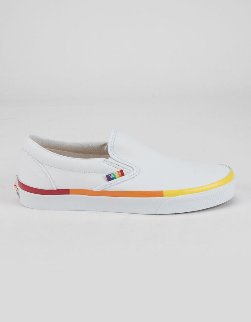 VANS Rainbow Foxing Classic Slip-On Shoes - WHTCO - 371445167