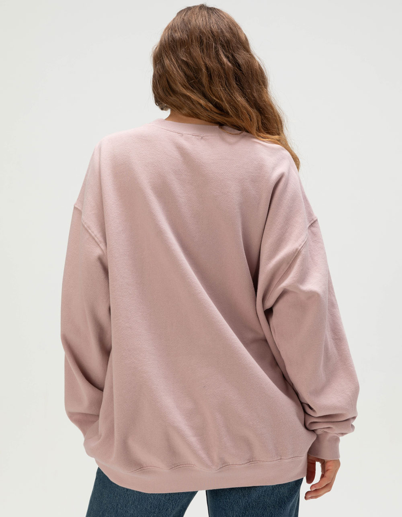 BILLABONG Ride In Womens Oversized Crewneck Sweatshirt image number 3