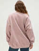 BILLABONG Ride In Womens Oversized Crewneck Sweatshirt image number 4