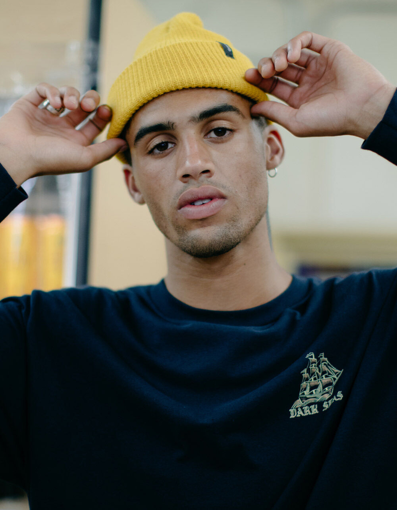 BRIXTON Heist Mustard Beanie image number 1