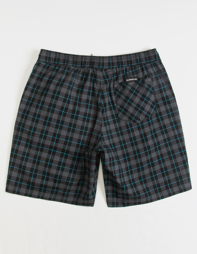 QUIKSILVER Dead Plaid Mens Volley Shorts image number 1