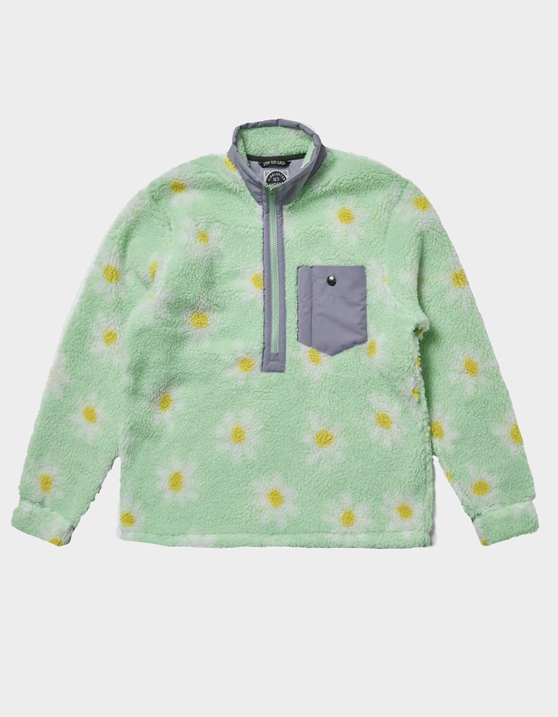 AIRBLASTER Sherpa Half Zip Womens Sweatshirt image number 0