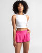 FREE PEOPLE Get Set Womens Pink Shorts image number 1