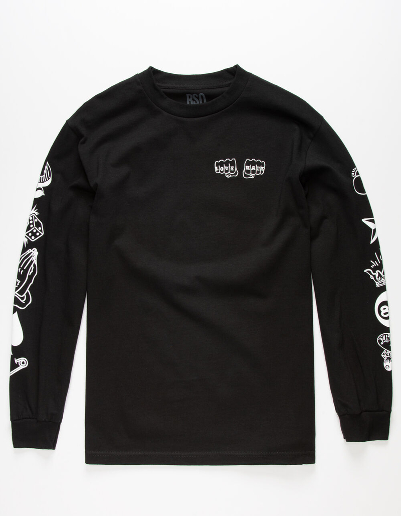 RSQ Love Hate Mens T-Shirt image number 0