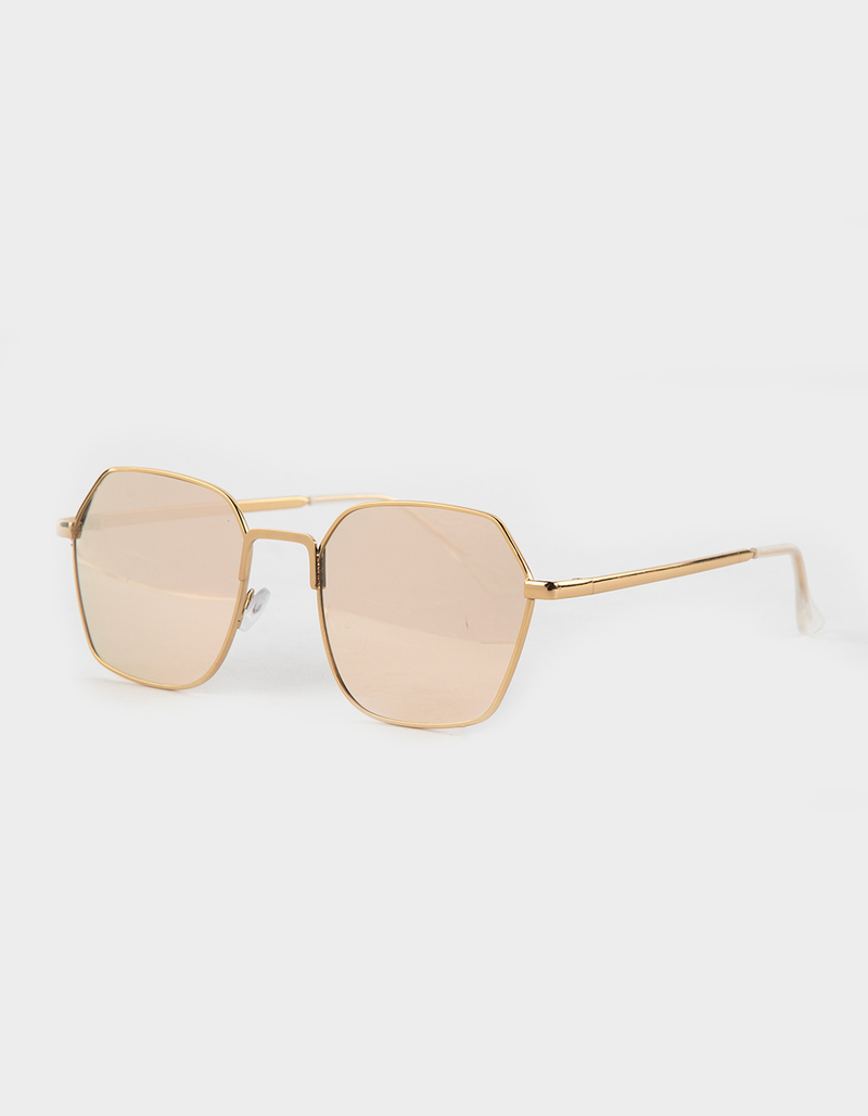 RSQ Hexagon Aviator Sunglasses image number 0