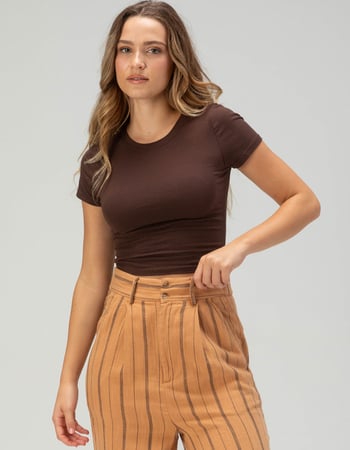 TILLYS Womens Baby Tee Alternative Image