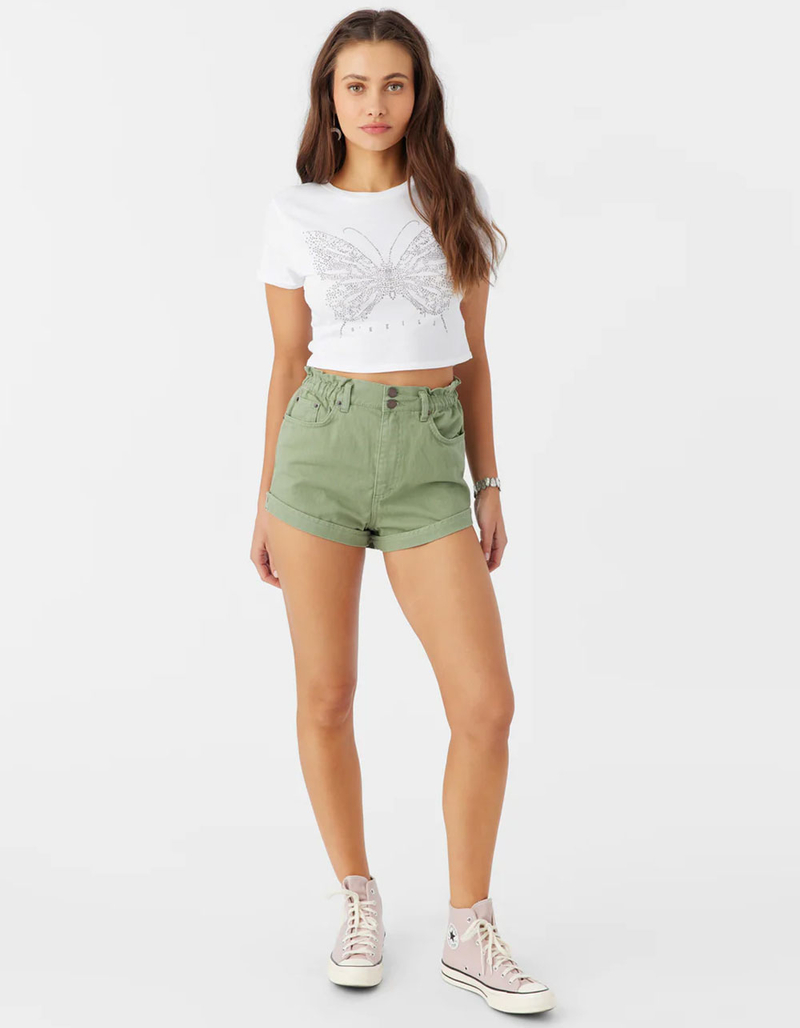 O'NEILL Y2K Butterfly Womens Baby Tee image number 5