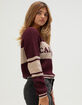 RSQ Womens California Crop Sweater image number 4