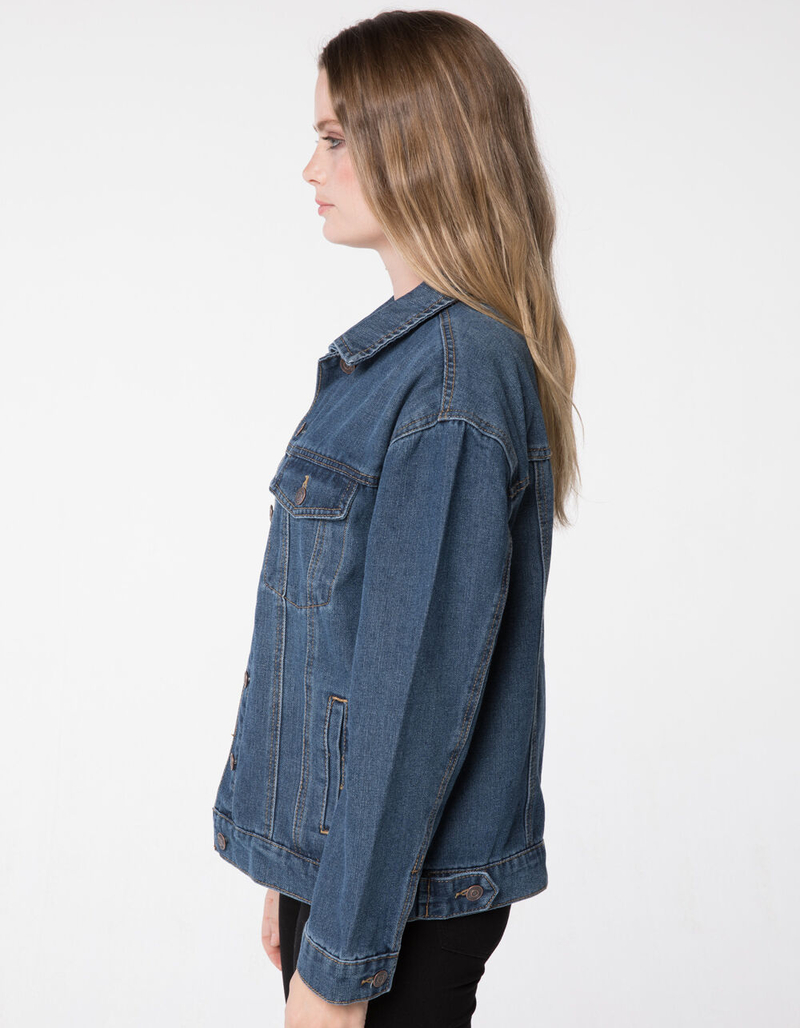 RSQ Boyfriend Womens Denim Jacket image number 1