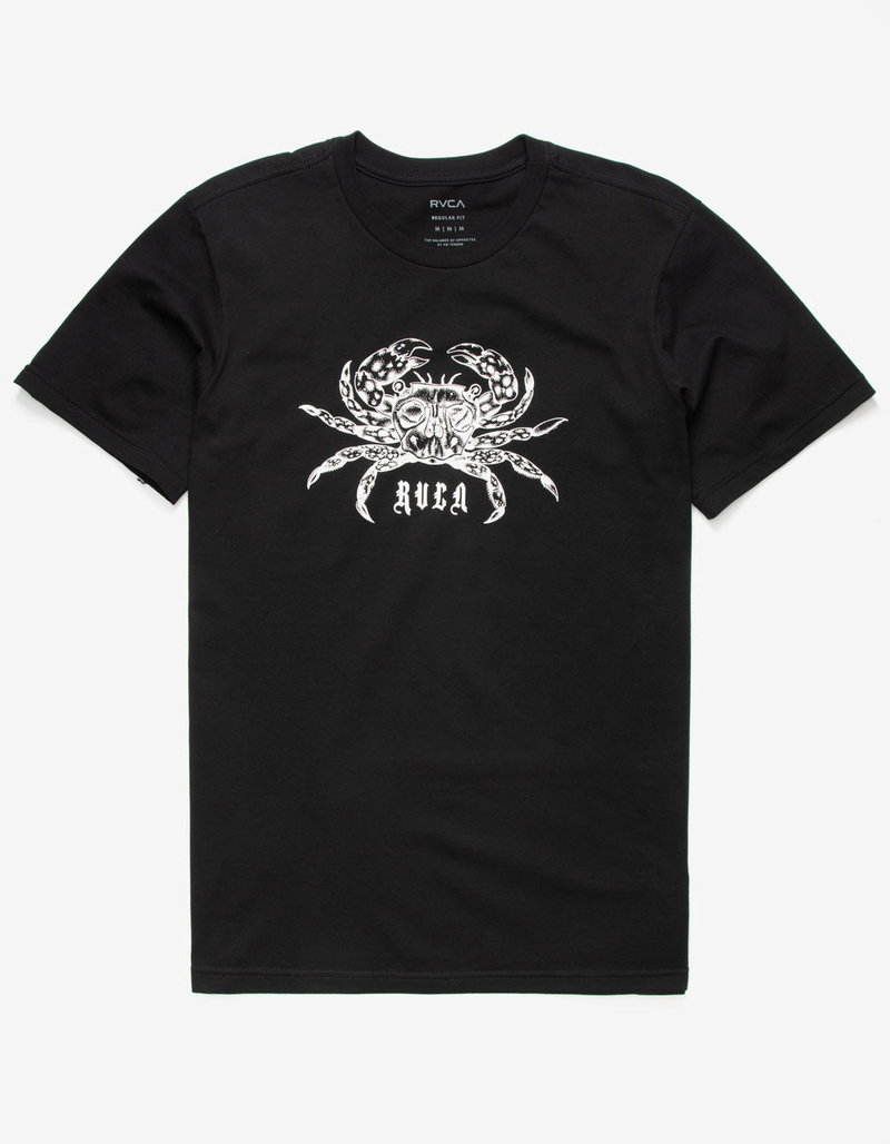 RVCA Krab Mens Black T-Shirt image number 0