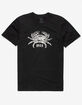 RVCA Krab Mens Black T-Shirt image number 1