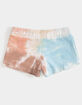 VINTAGE HAVANA Riviera Swirl Girls Tie Dye Shorts image number 2