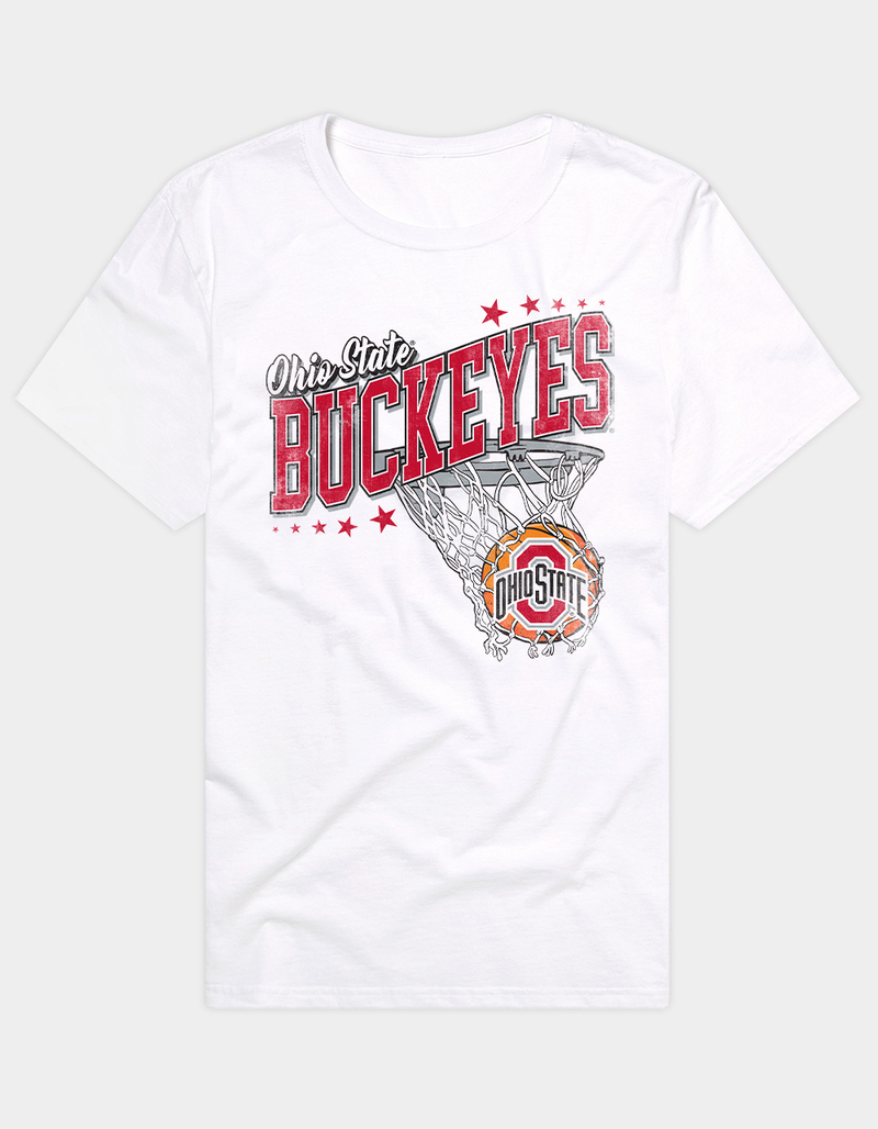 THE OHIO STATE UNIVERSITY Buckeyes Spirit Collection Basketball Hoop Year Mens Tee image number 0
