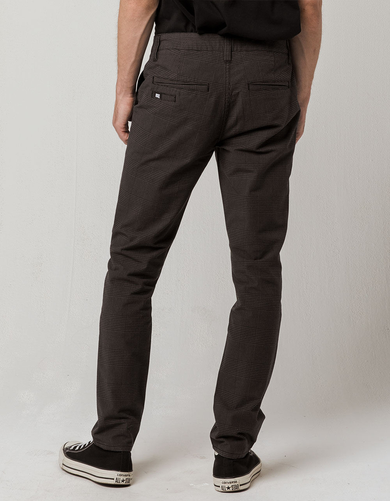 RSQ London Rigid Plaid Skinny Mens Chino Pants image number 3