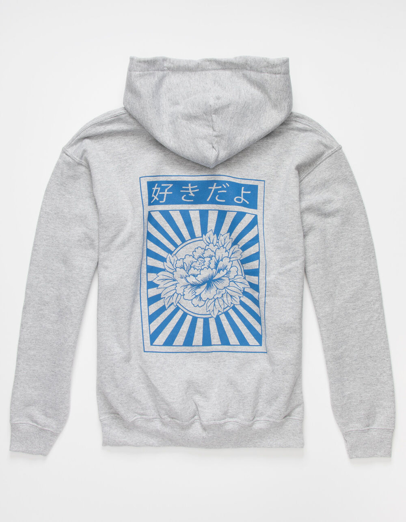 BLUE CROWN Kanji Sunburst Boys Hoodie image number 0