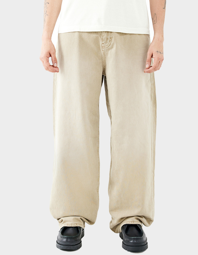 BDG Urban Outfitters Jack Mens Relaxed Wide Fit Jeans CAMEL Tillys