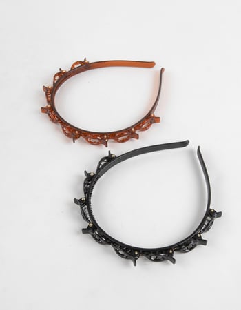 FULL TILT 2 Pack Clip Headbands Alternative Image