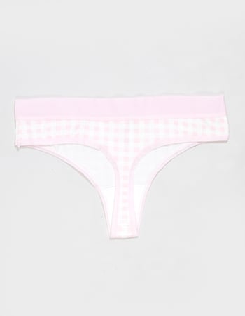 FULL TILT Cotton Sport Waistband Thong Alternative Image