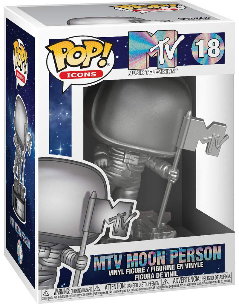 FUNKO Pop! MTV Moon Person Figure image number 0