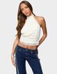 EDIKTED Sandra Lacey High Neck Halter Top image number 1