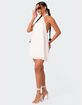 EDIKTED Palma Open Back Halter Mini Dress image number 3