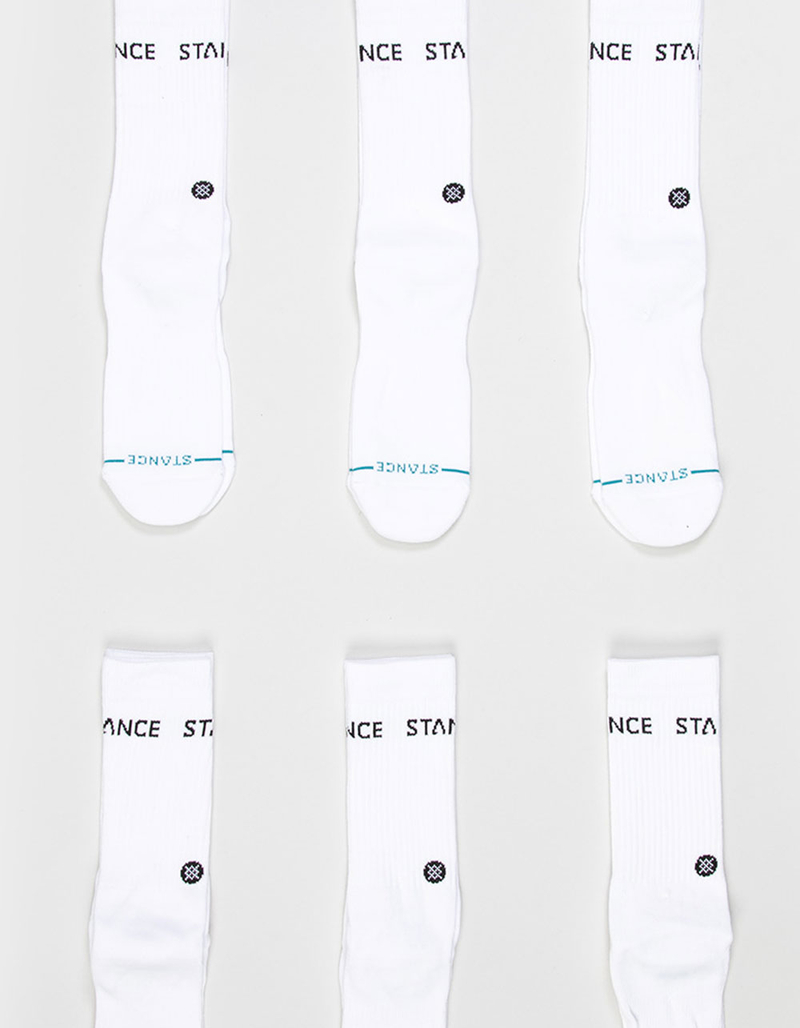 STANCE Origin 6 Pack Mens Crew Socks image number 1