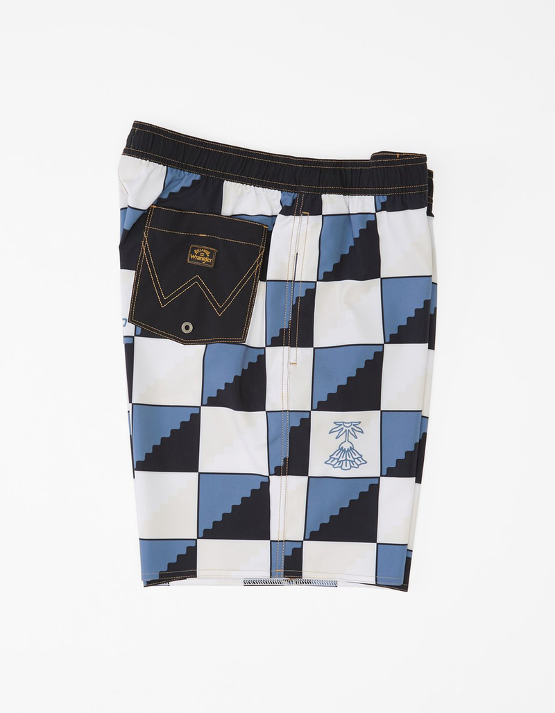 BILLABONG x Wrangler Shadows Layback Mens Boardshorts image number 3