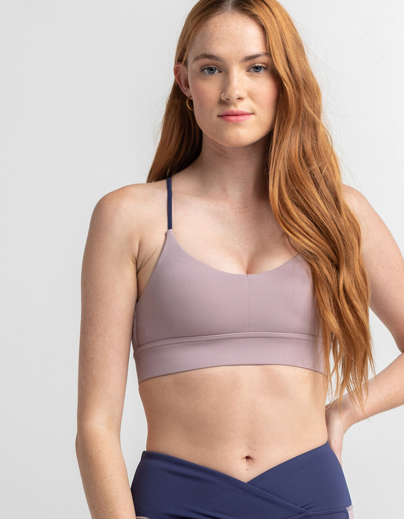 RSQ Active Womens Strappy Back Sports Bra image number 1