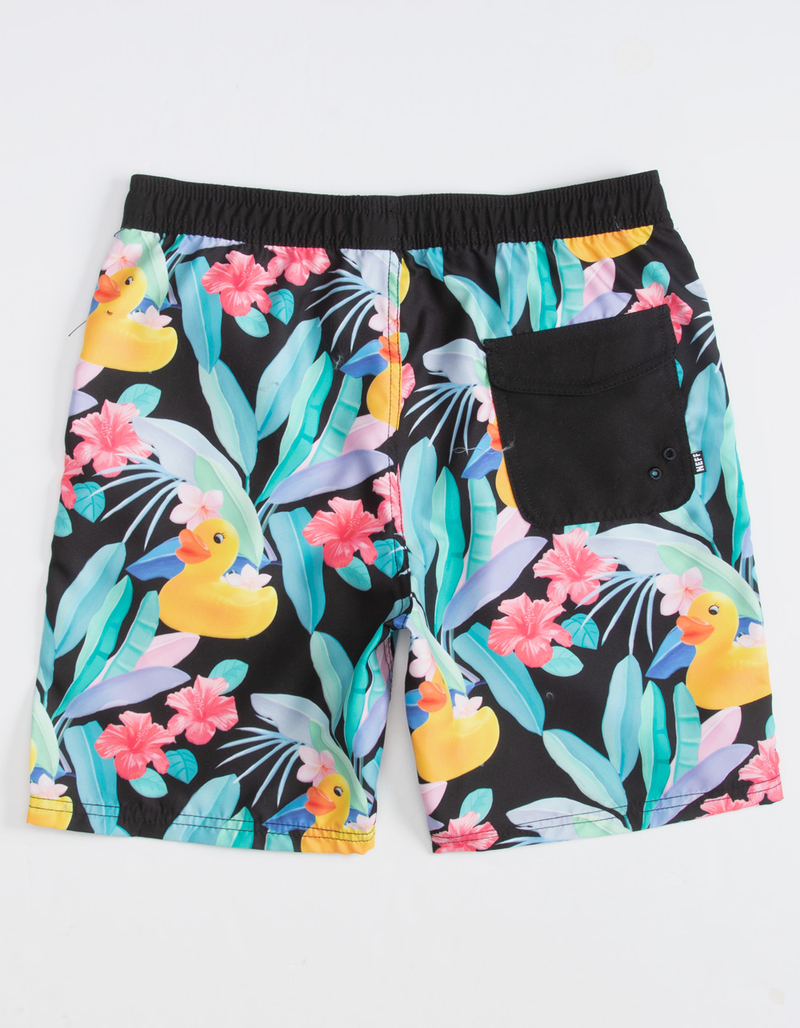 NEFF Tropic Storm Duck Boys Volley Shorts image number 1