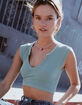 BDG Urban Outfitters Seamless Going For Gold Womens Knit Top image number 5