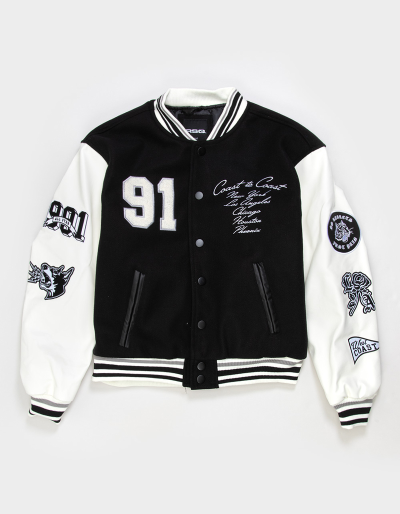 RSQ Mens Varsity Jacket image number 1