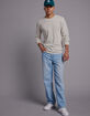 RSQ Mens Baggy Light Wash Denim Jeans image number 1
