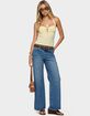 EDIKTED Ery Wide Leg Mid Rise Jeans image number 5