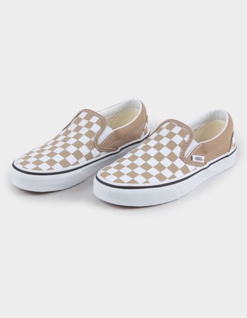 VANS Checkerboard Kids Classic Slip-On Shoes Alternative Image