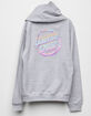 SANTA CRUZ Throwdown Girls Heather Gray Hoodie image number 1