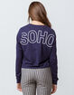 FULL TILT SoHo Womens Crop Tee image number 1