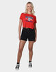 FRESNO STATE UNIVERSITY Bulldogs Womens Cropped Tee image number 3