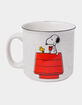 PEANUTS Snoopy and Woodstock Get Cozy Ceramic Camper Mug image number 1