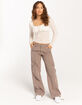 RSQ Womens Low Rise Ripstop Cargo Pants image number 1