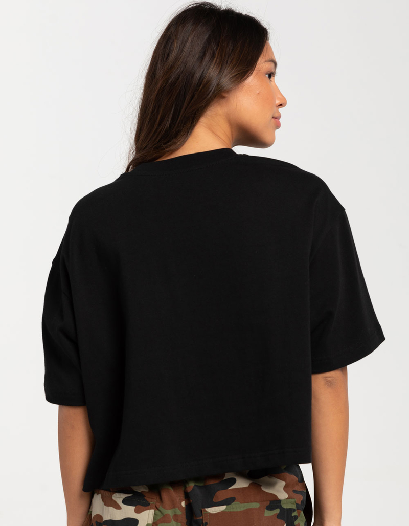 FOX Woodmark Womens Oversized Crop Tee image number 2