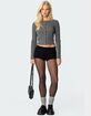 EDIKTED Shilo Ribbed Cardigan image number 5