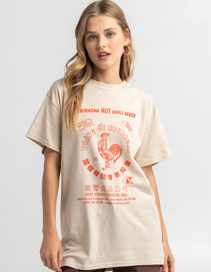 SRIRACHA Womens Oversized Tee image number 0