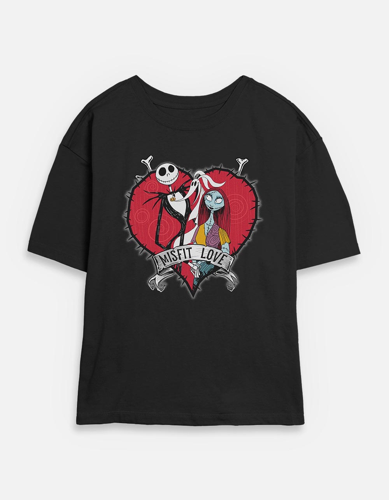 THE NIGHTMARE BEFORE CHRISTMAS Misfit Love Unisex Tee image number 0