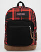 JANSPORT Right Pack Expressions Red Diamond Plaid Backpack image number 1