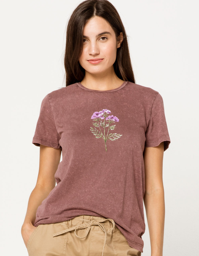 FULL TILT Flower Boyfriend Womens Tee image number 0