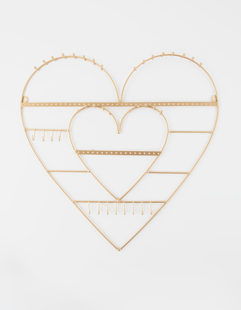 Heart Wall Jewelry Organizer image number 0